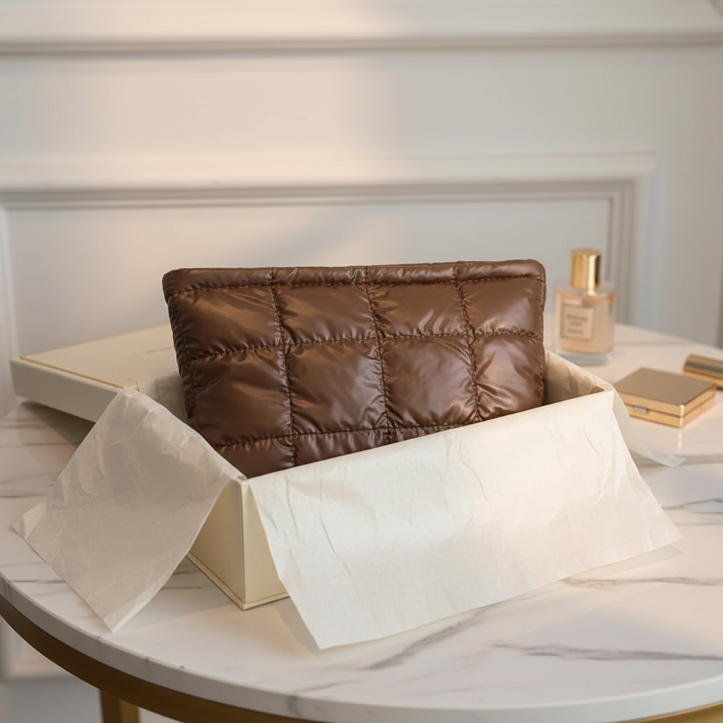 Bolsa de Maquillaje Acolchada Premium | Organizador Cosmético de Gran Capacidad