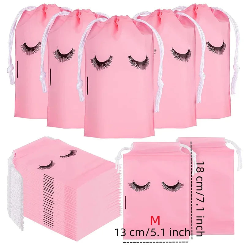 10PCS Portable Reusable Eyelash Care Kit Eyebrow Makeup Kit Extension Supplies No One Travel Bag Makeup Tools Wholesale