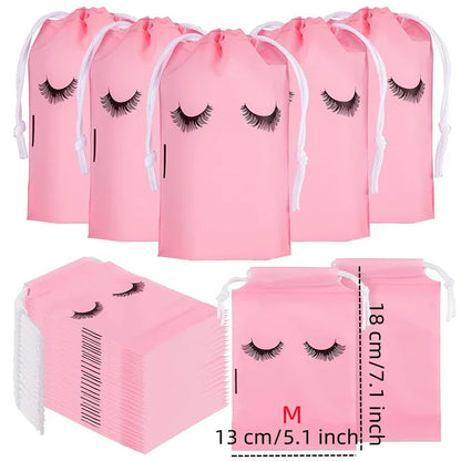 10PCS Portable Reusable Eyelash Care Kit Eyebrow Makeup Kit Extension Supplies No One Travel Bag Makeup Tools Wholesale